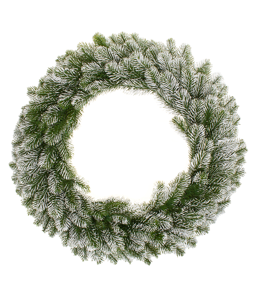 Huurrekranssi 60cm GREENERY