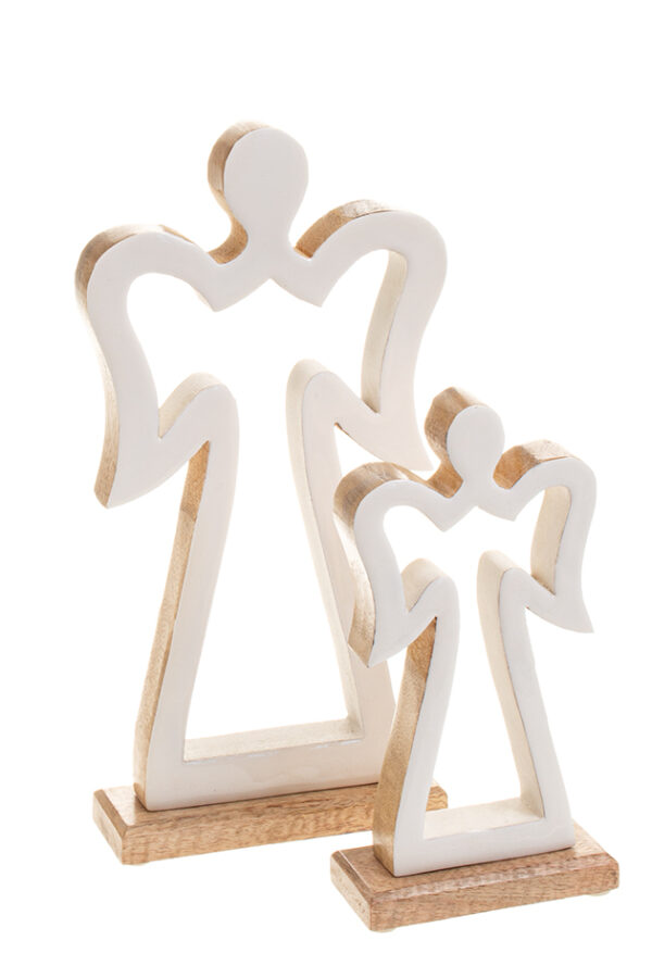 Enkeli valk. 32cm NOELLE - Kuva 3
