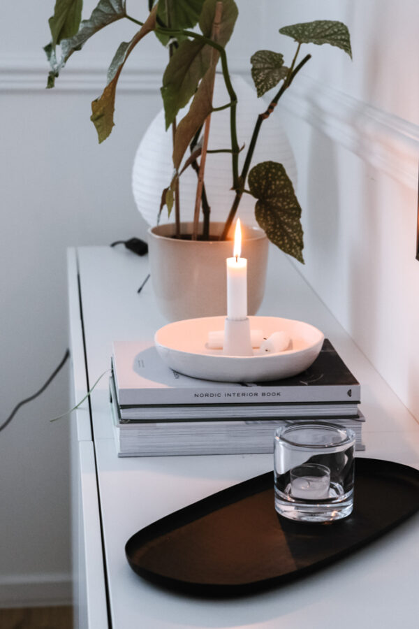 Tarjotin soikea musta 30cm - Kuva 3