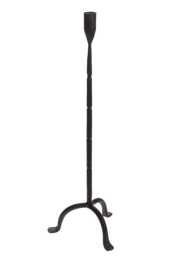 Kynttilänjalka musta 50cm IRON - Kuva 2