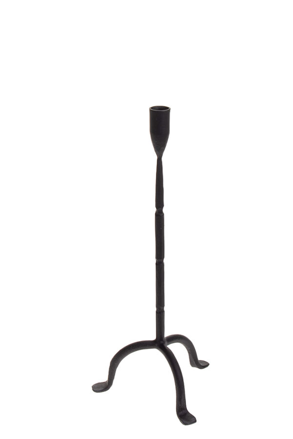 Kynttilänjalka musta 40 cm IRON - Kuva 2