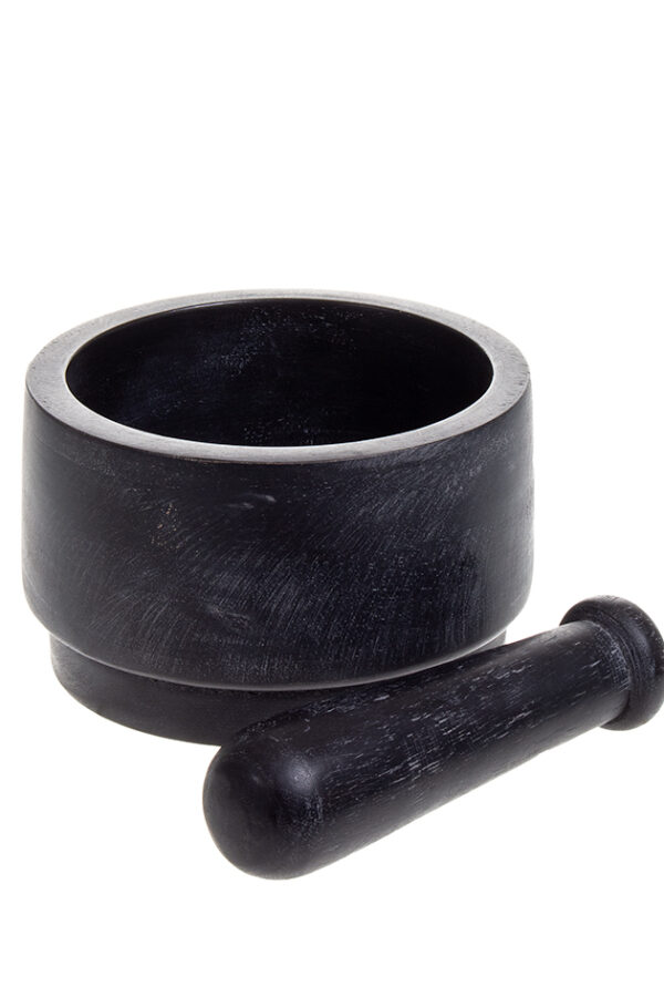 Mortteli 14cm musta LOU - Kuva 2