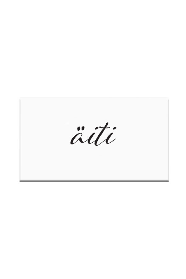Kyltti 5x3cm äiti - Kuva 2