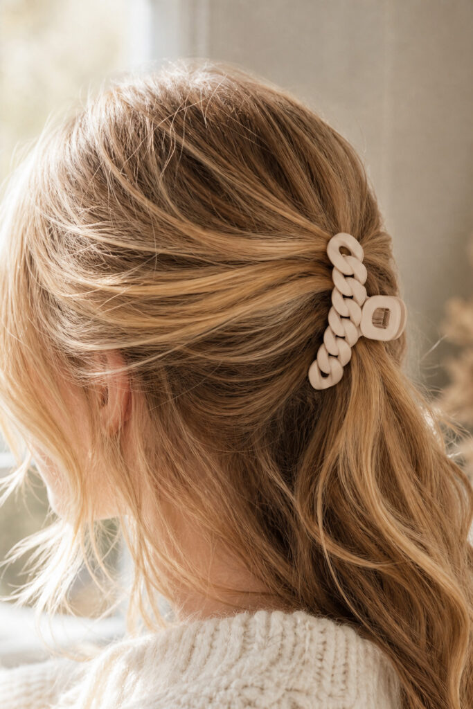Hiussolki beige