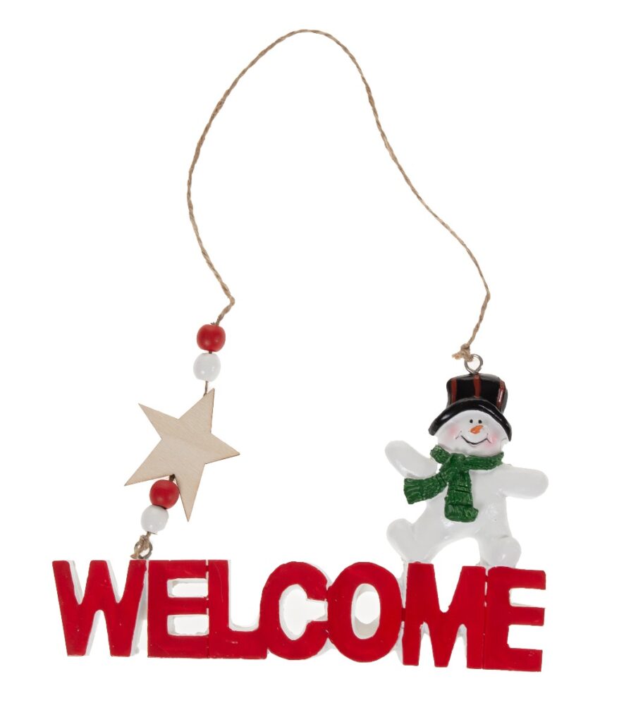 Joulukoriste welcome