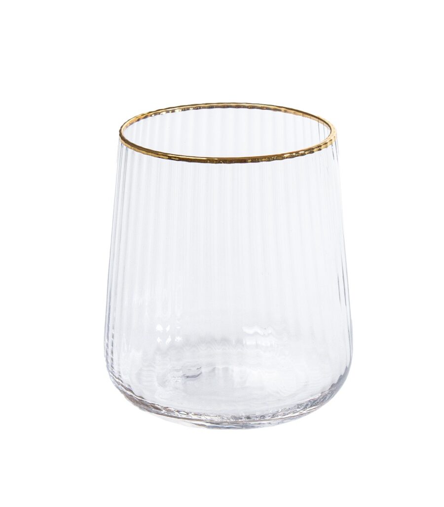 Juomalasi 500ml kultareuna