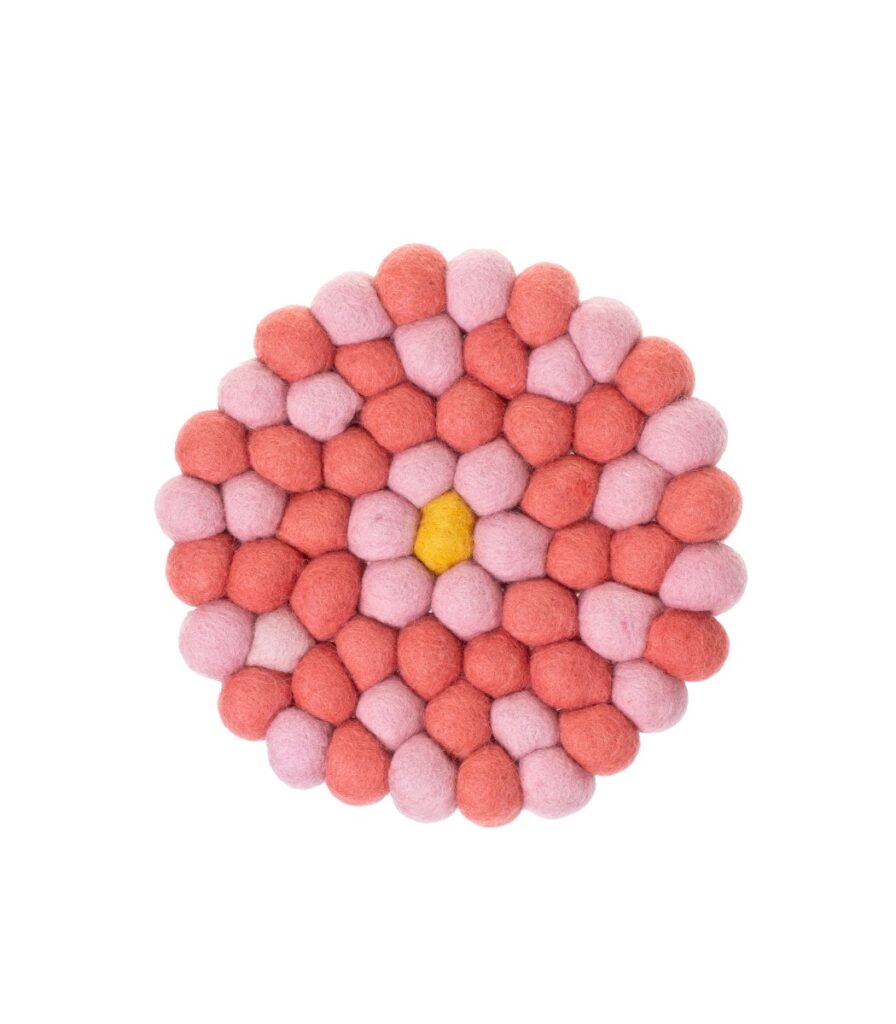Pannunalunen Ø19cm pinkki