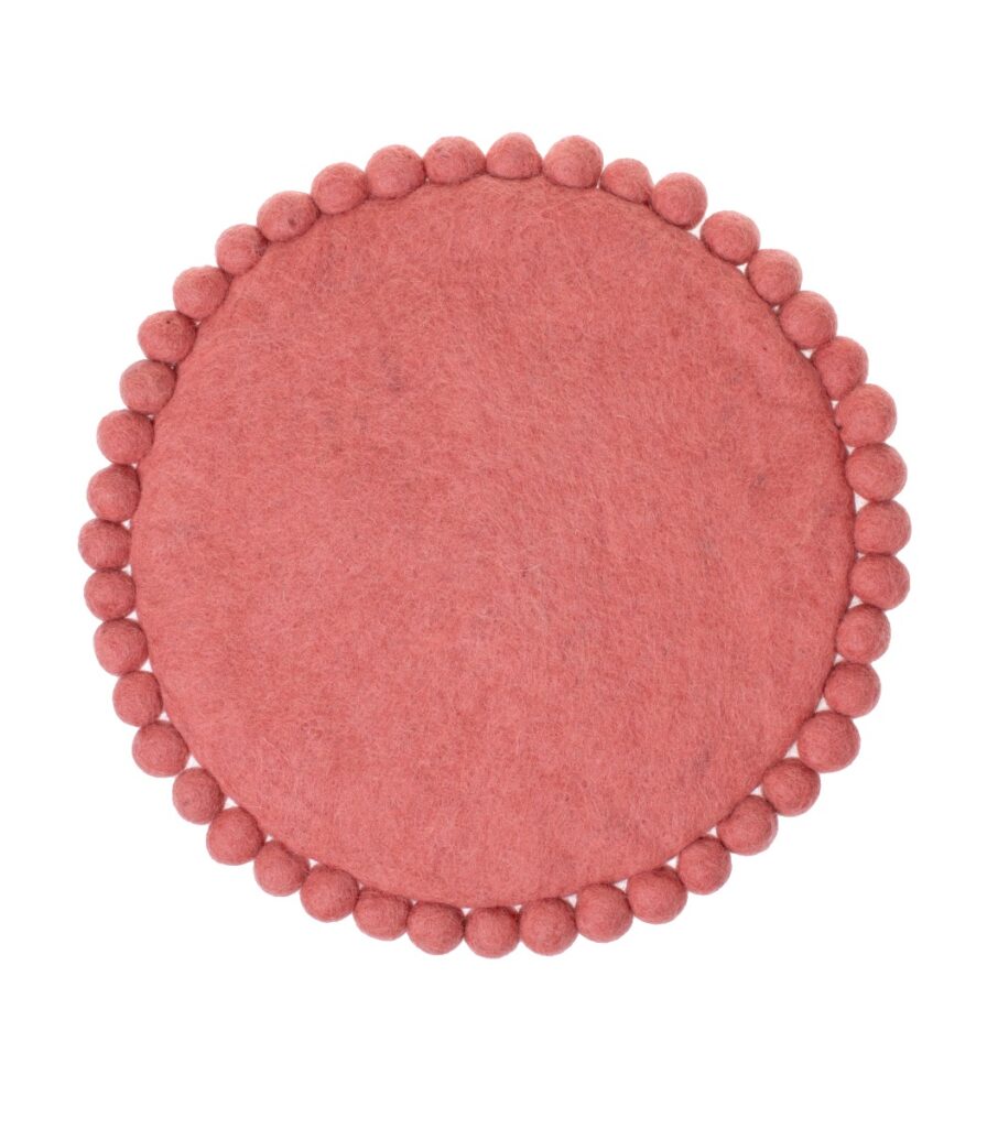 Pannunalunen Ø23cm pinkki