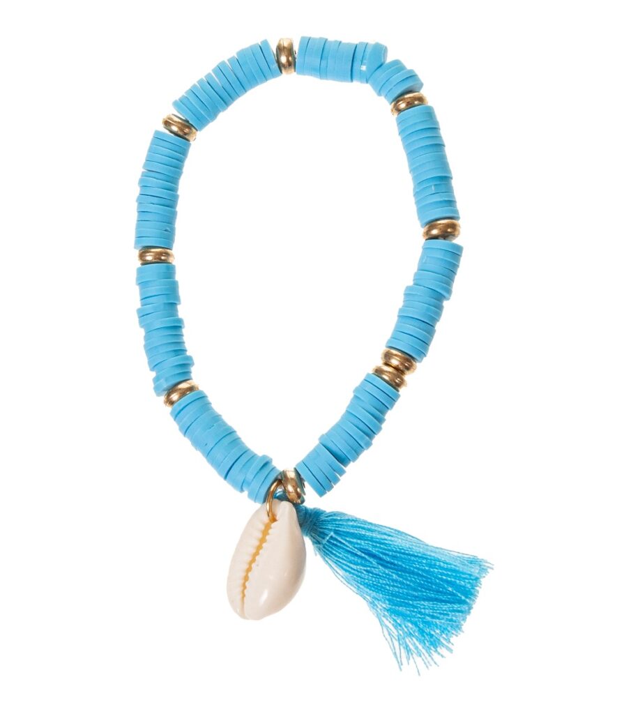 Rannekoru sininen tassel