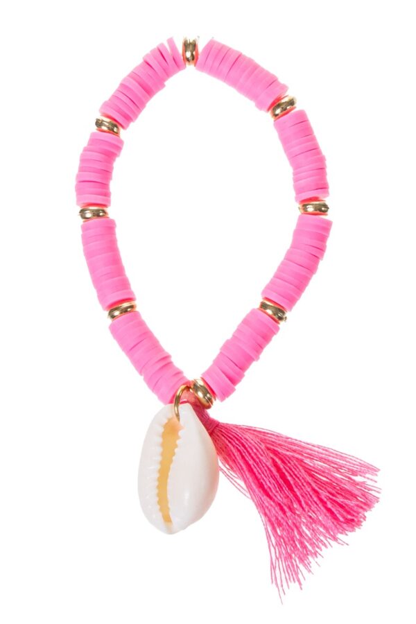 Rannekoru pinkki tassel - Kuva 2