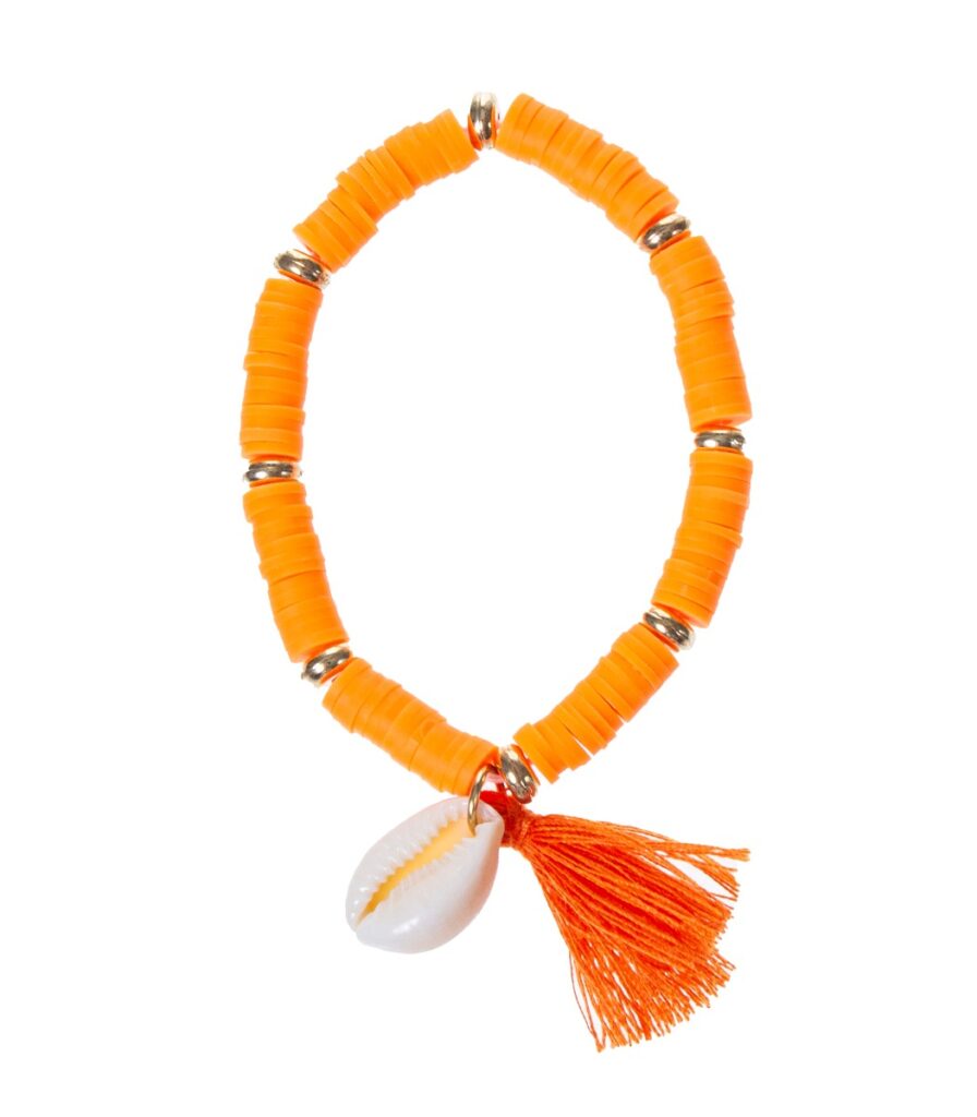 Rannekoru oranssi tassel