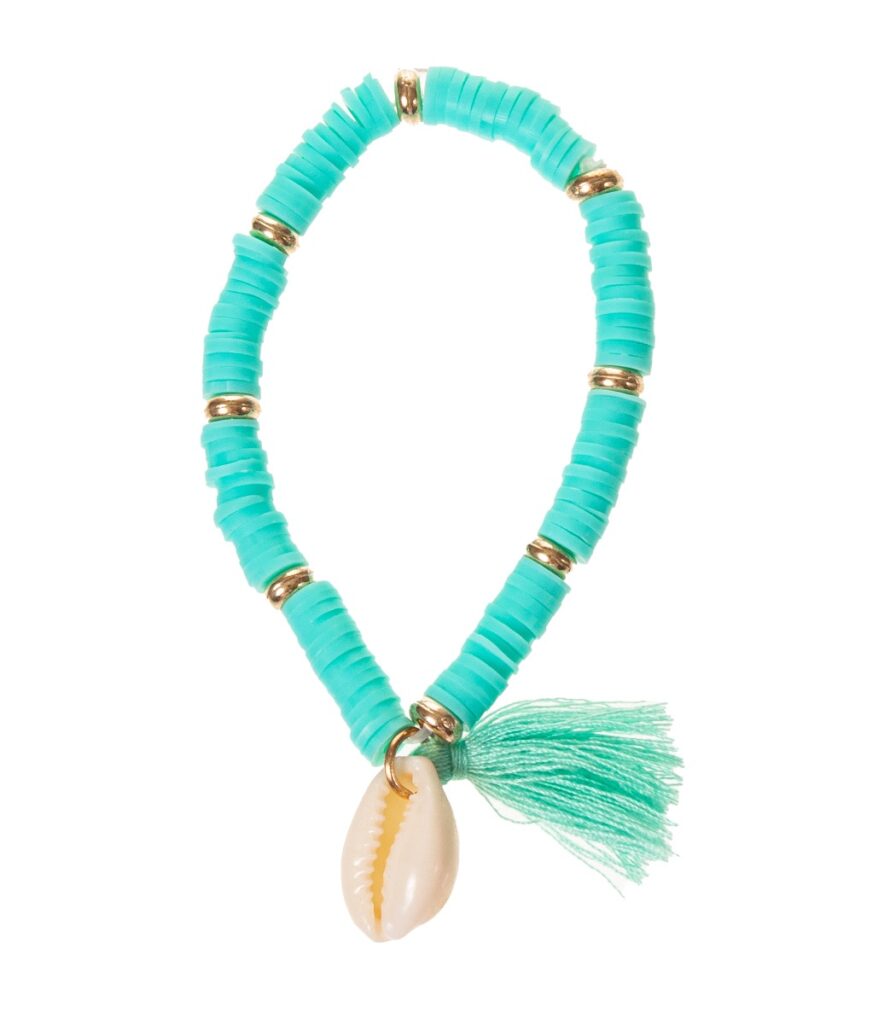Rannekoru turkoosi tassel