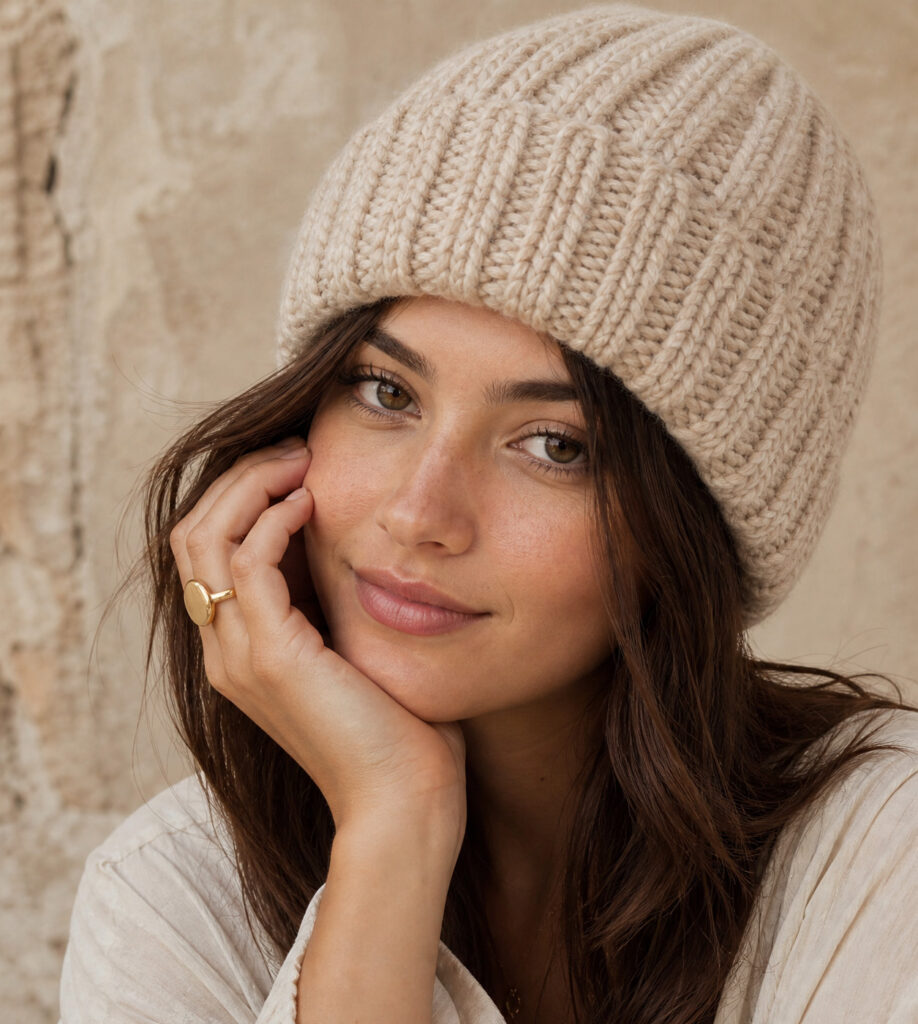 Pipo beige BEANIE