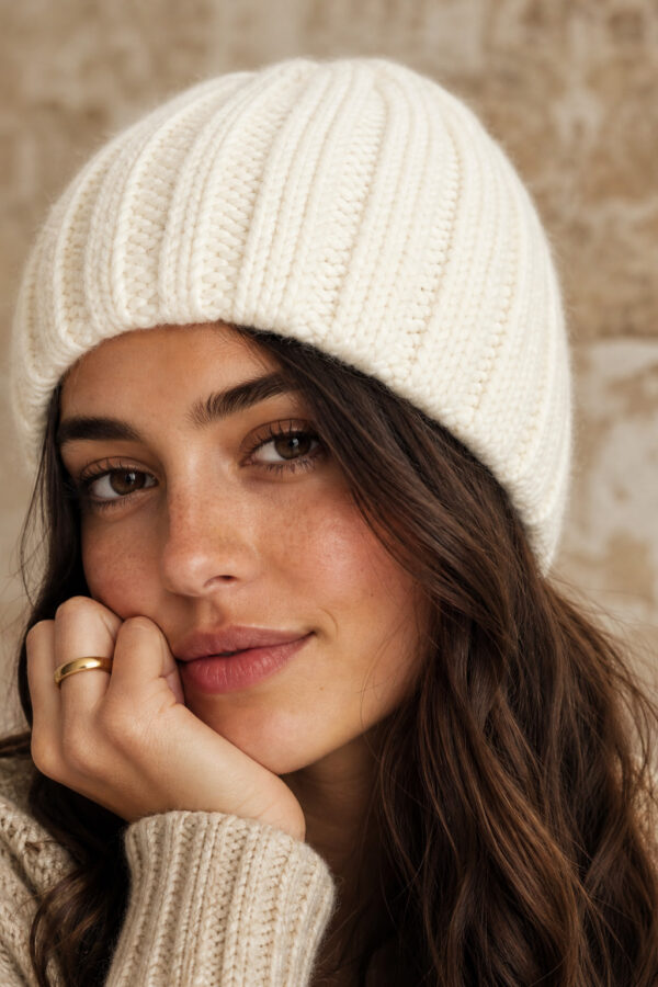 Pipo valkoinen BEANIE - Kuva 1