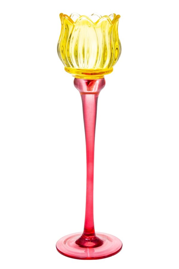 Kynttilänjalka kukka keltainen 27cm - Kuva 2