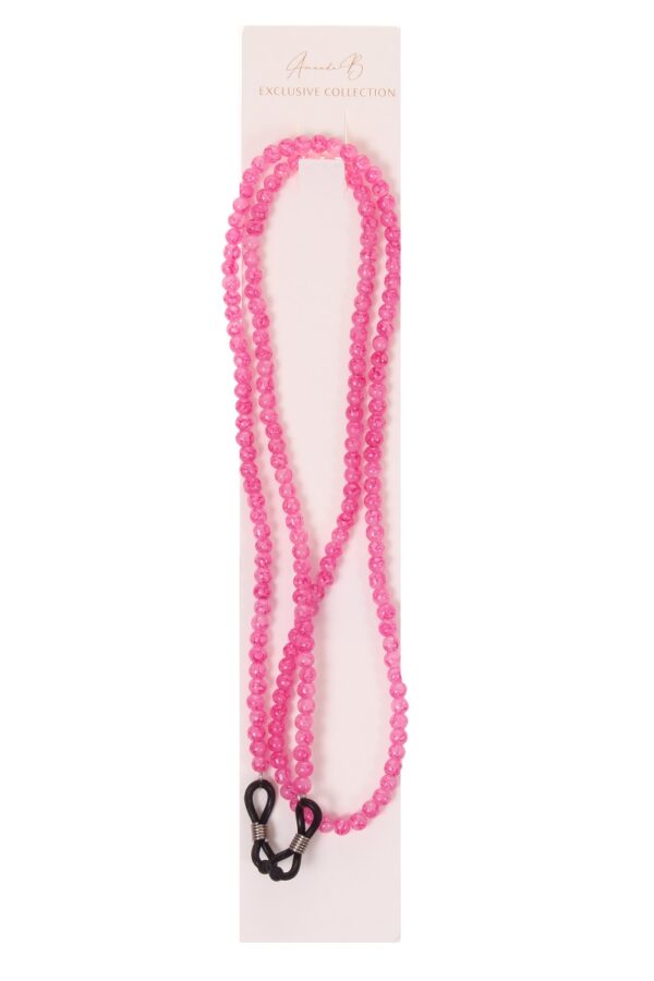 Lasinauha pinkki PEARL - Kuva 2