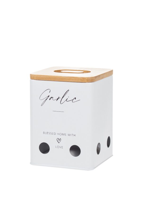 Peltipurkki garlic valkoinen - Kuva 2