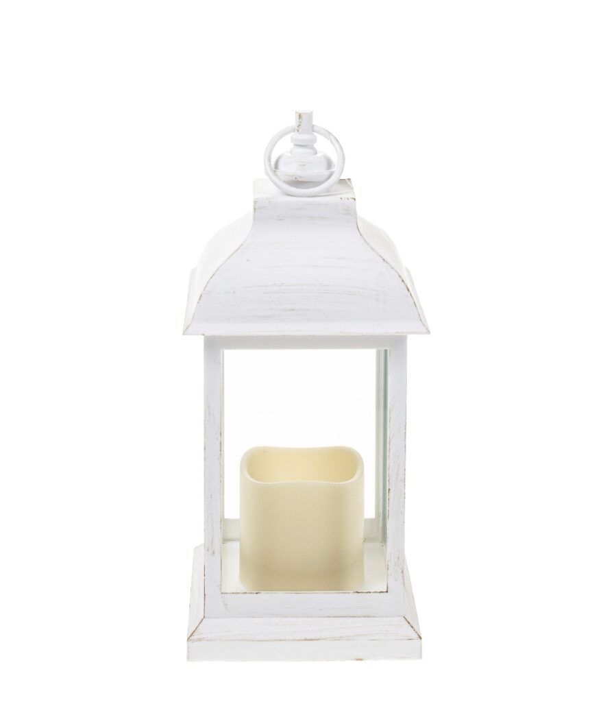 Led-lyhty 30cm valkoinen