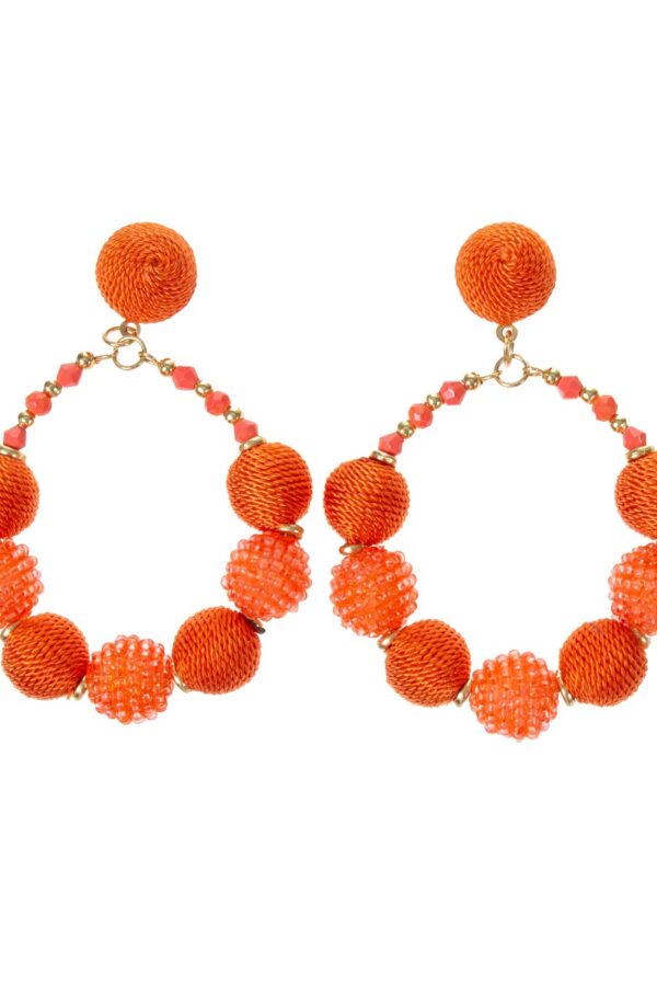 Korvakorut ORANGE BOBBLE - Kuva 2