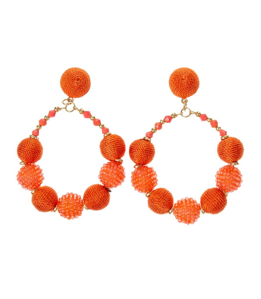 Korvakorut ORANGE BOBBLE