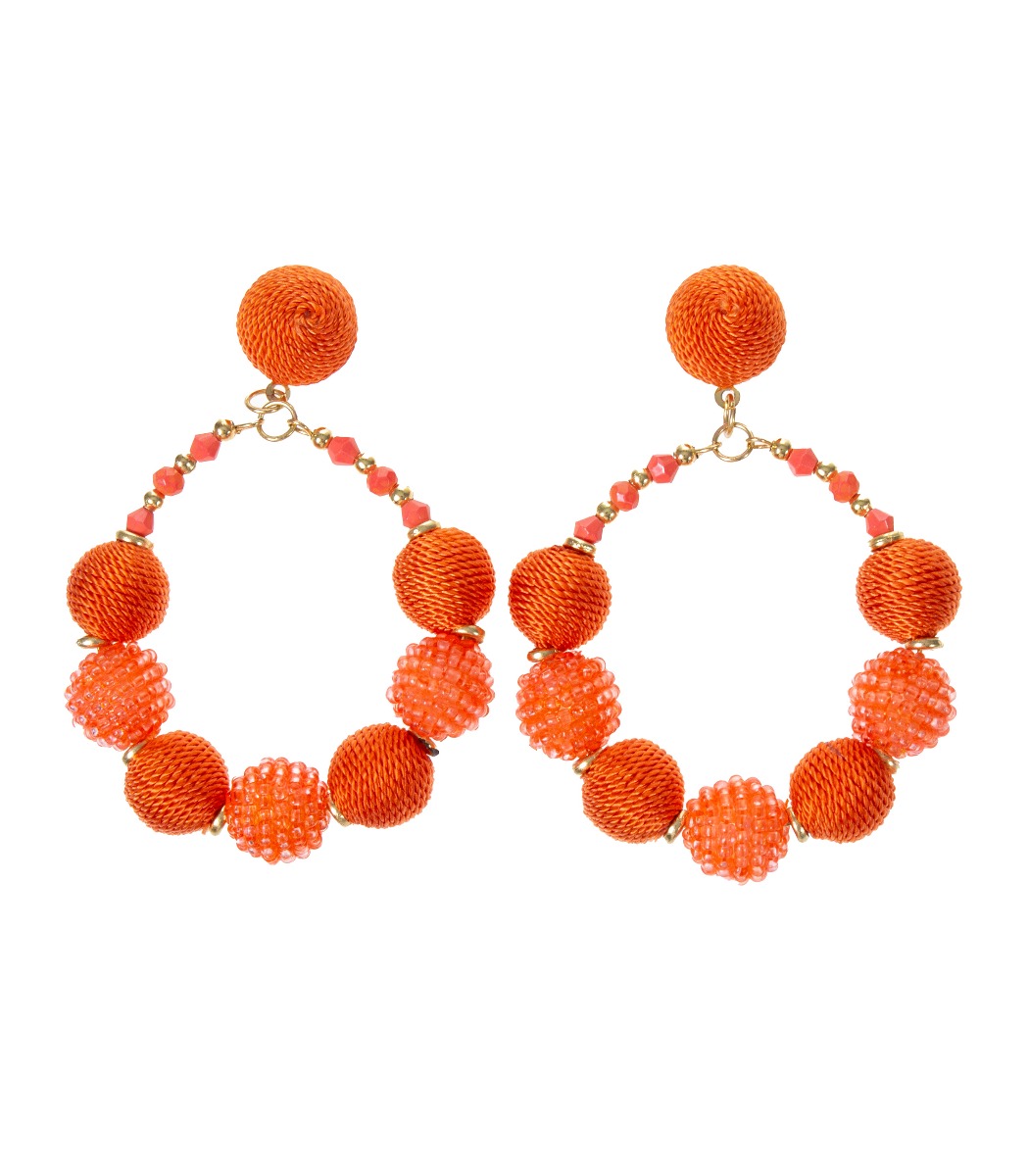 Korvakorut ORANGE BOBBLE - Kuva 2