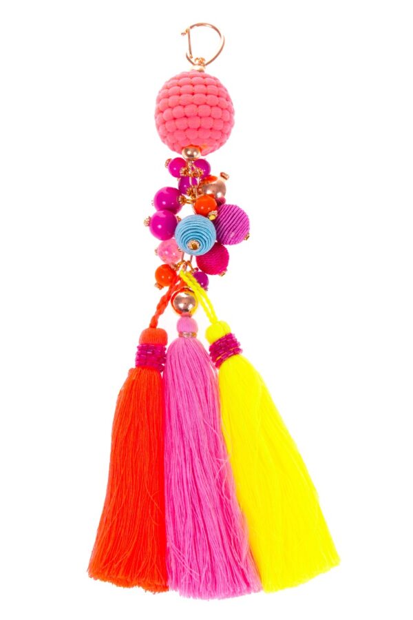 Laukkukoru tassel moniväri - Kuva 1