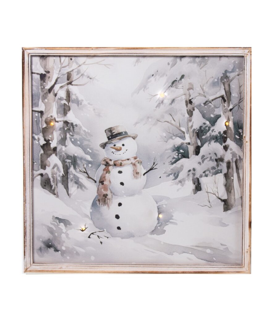 Canvastaulu 50x50cm led