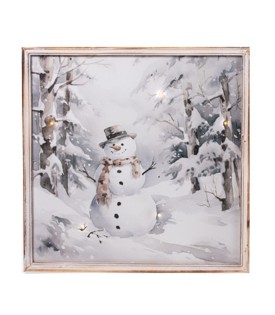 Canvastaulu 50x50cm led