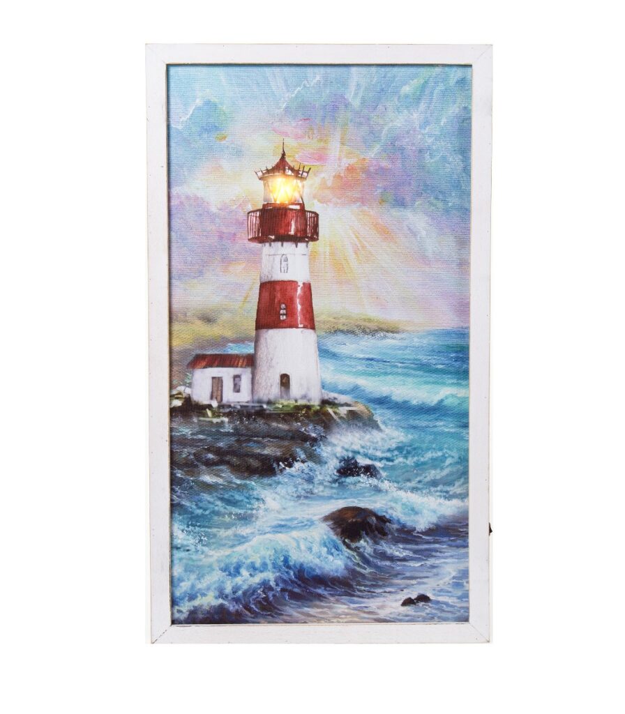 Canvastaulu 34x60cm led