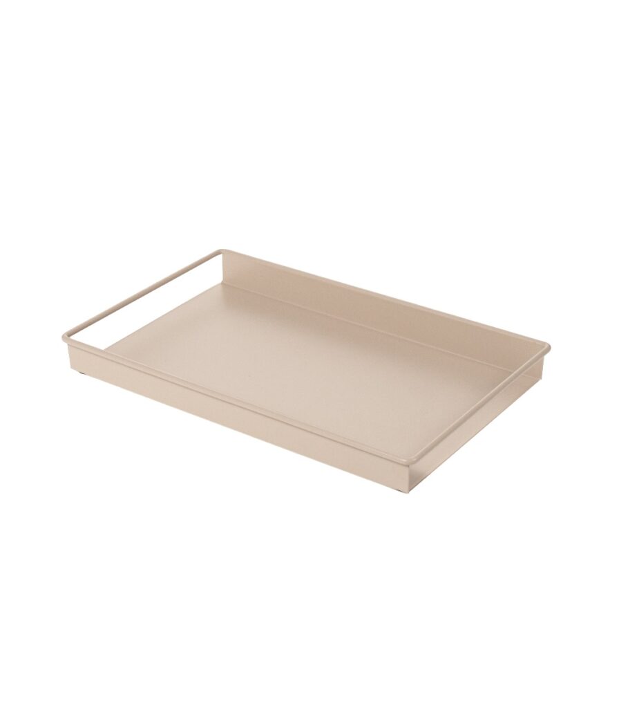 Tarjotin 28x18x2,5cm beige