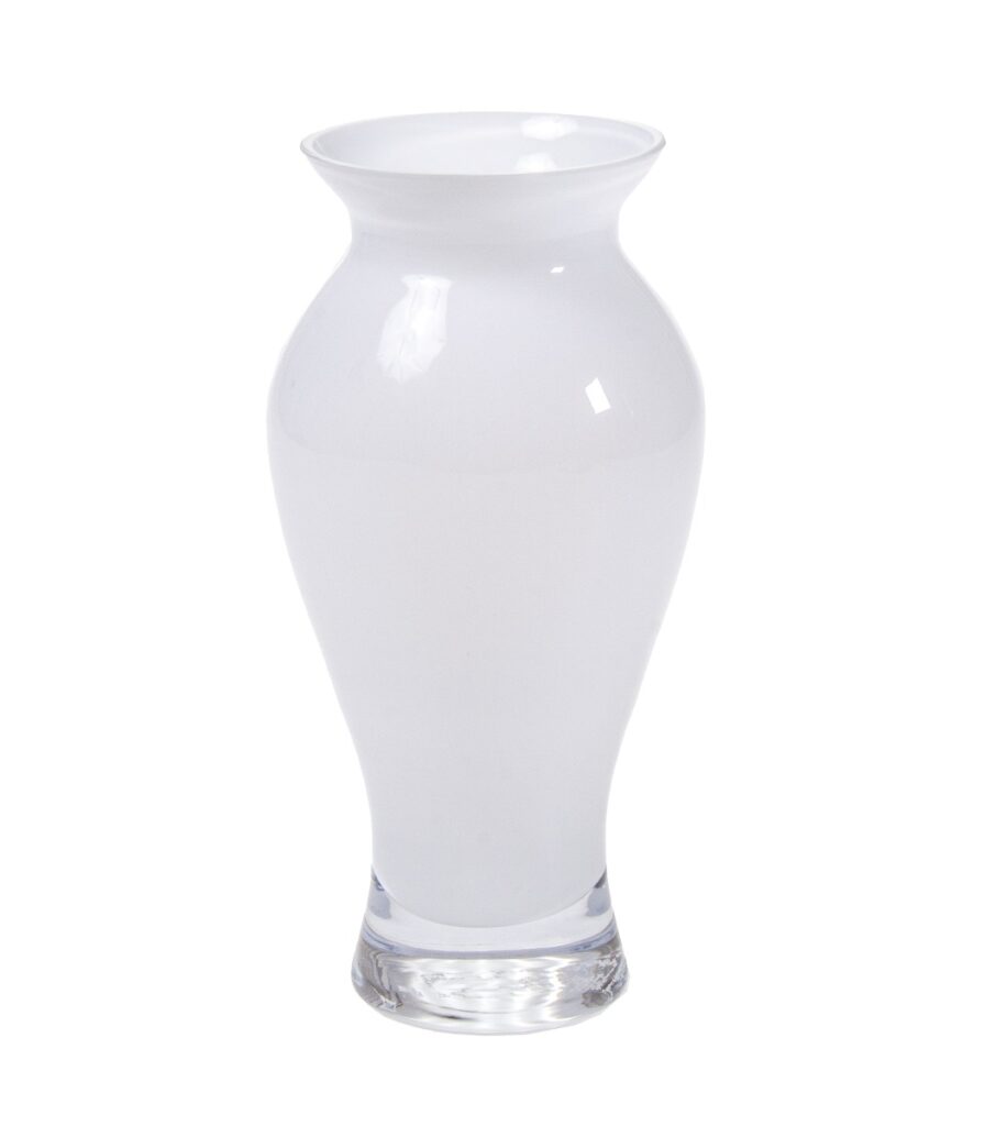 Maljakko 22cm valkoinen