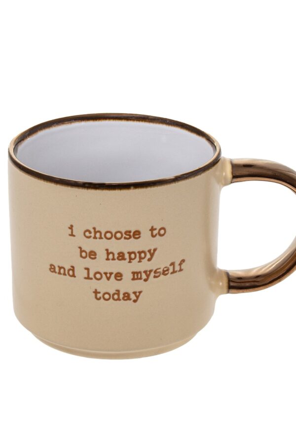 Muki I choose to be happy and love - Kuva 2