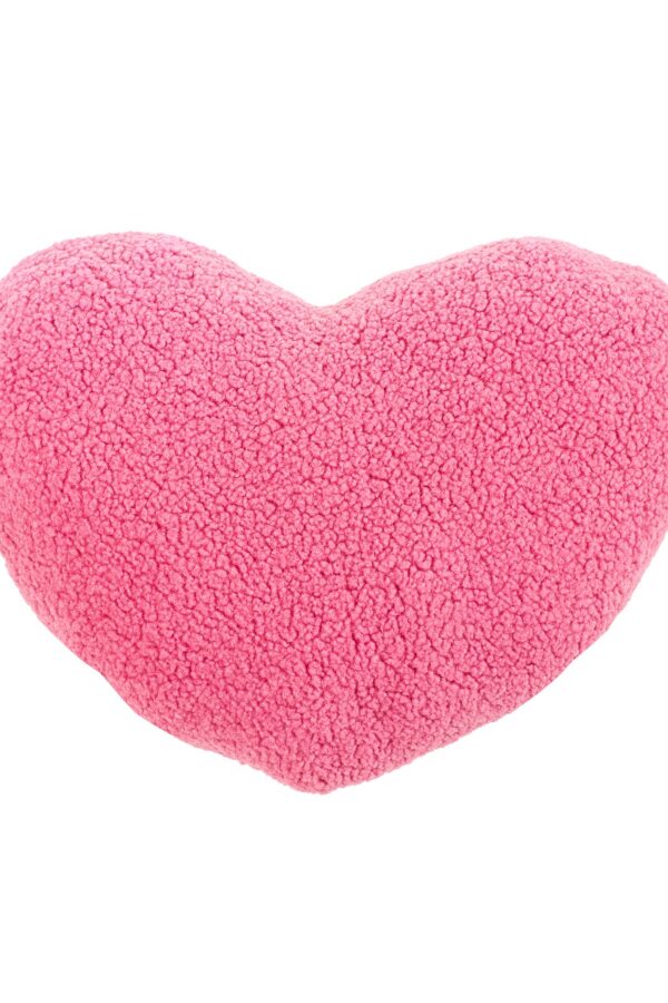 Sydäntyyny pinkki 44x36cm - Kuva 2