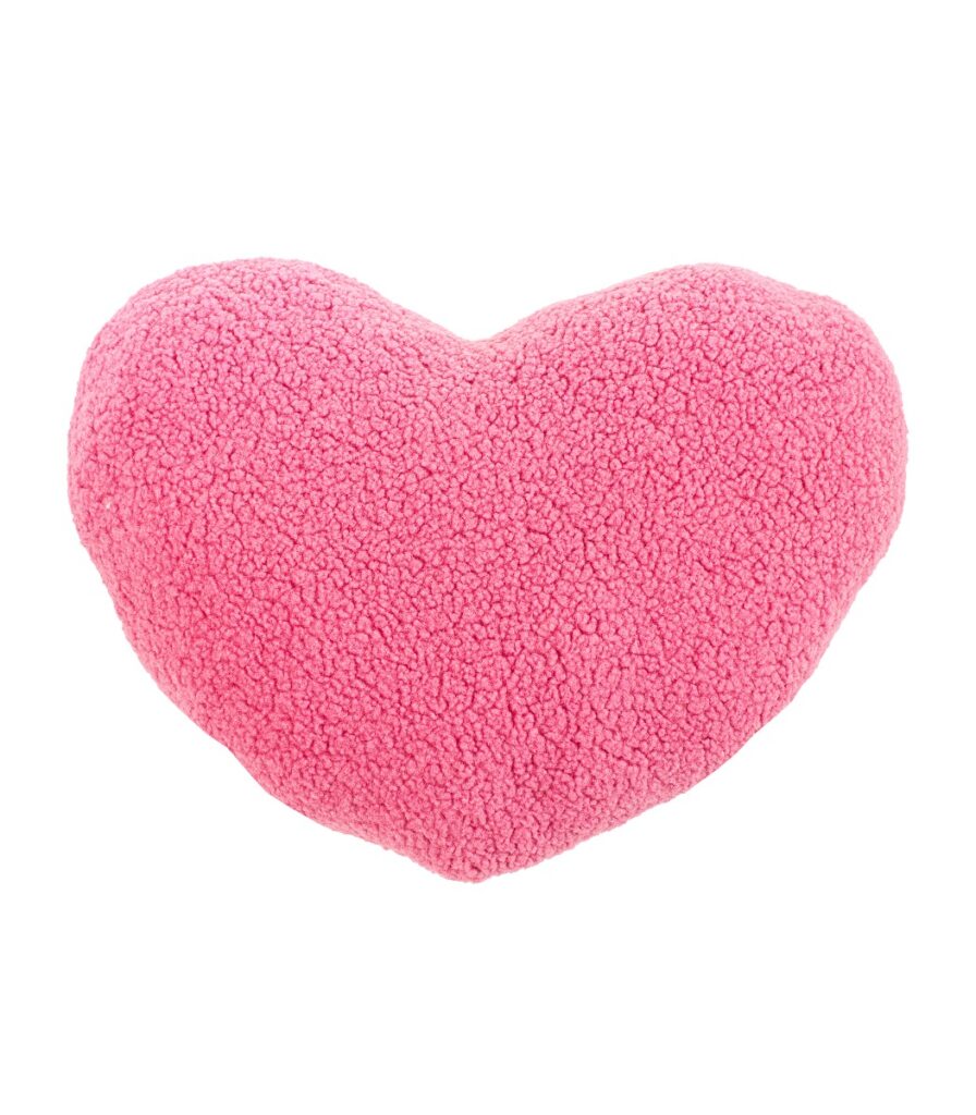 Sydäntyyny pinkki 44x36cm