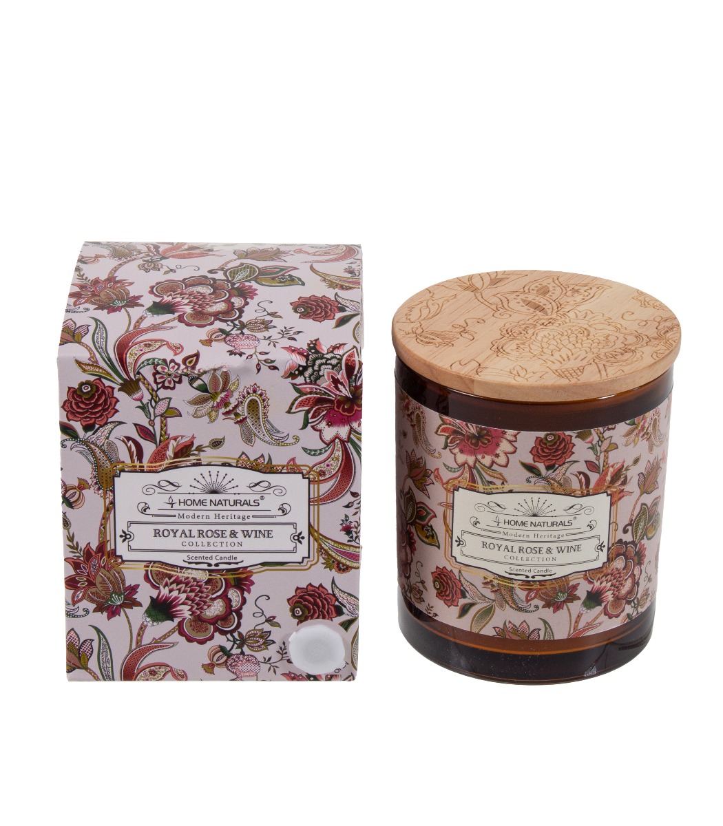 Tuoksukynttilä royal rose & wine - Kuva 2
