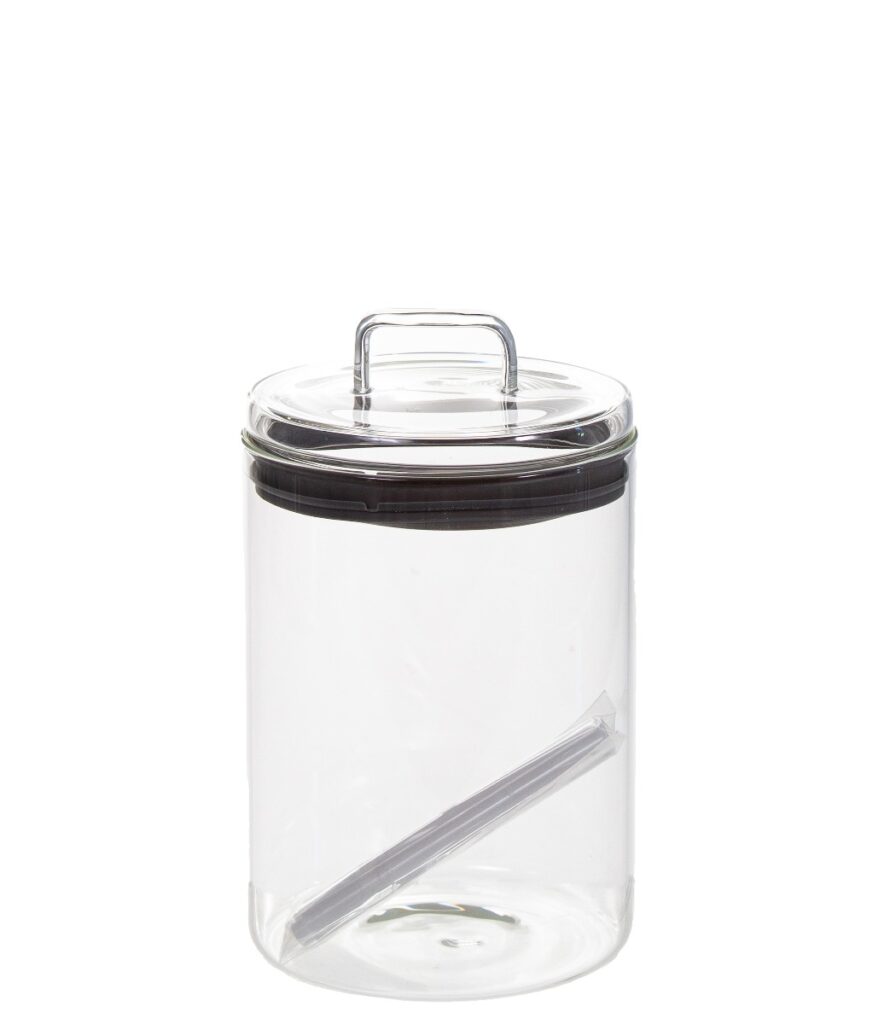 Lasipurkki 1000ml kirkas