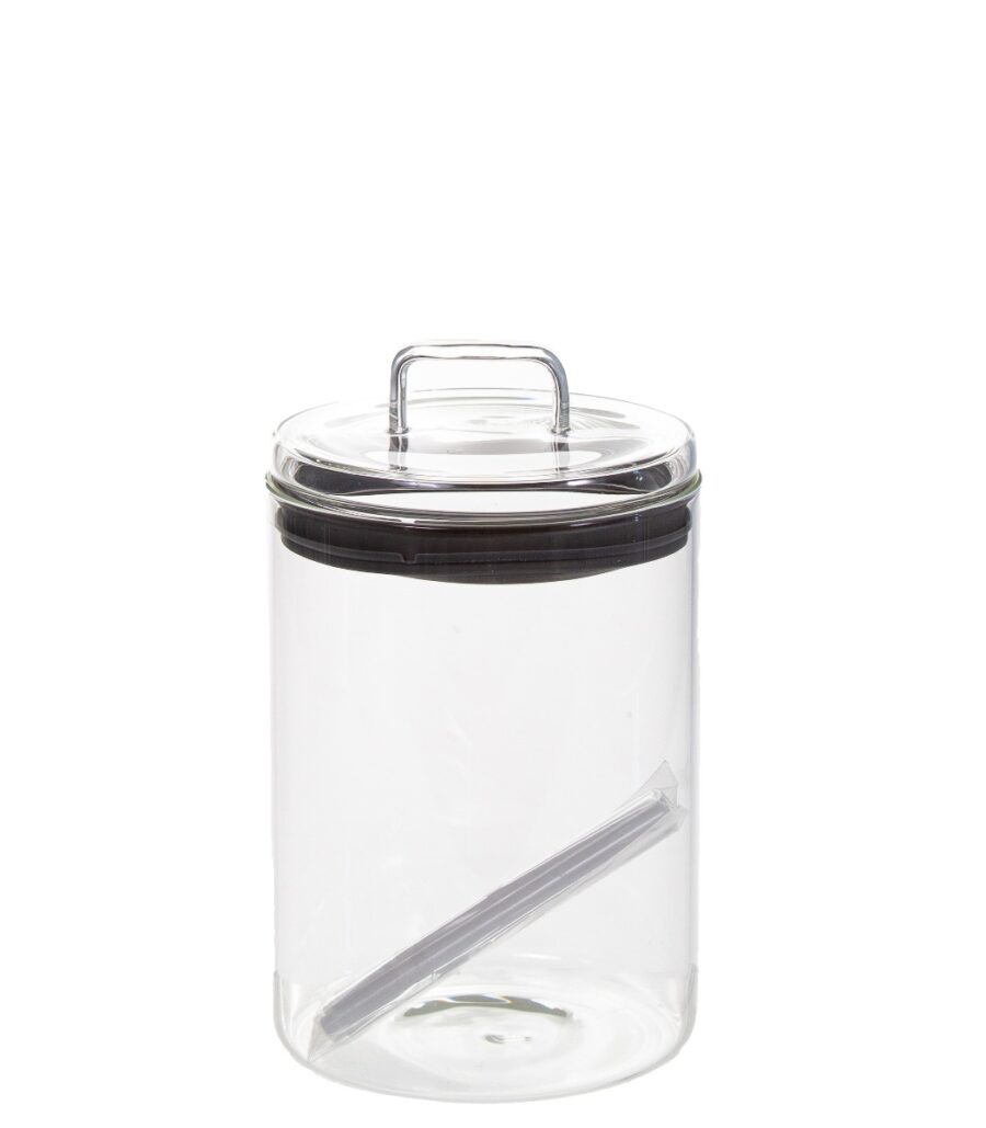Lasipurkki 1000ml kirkas