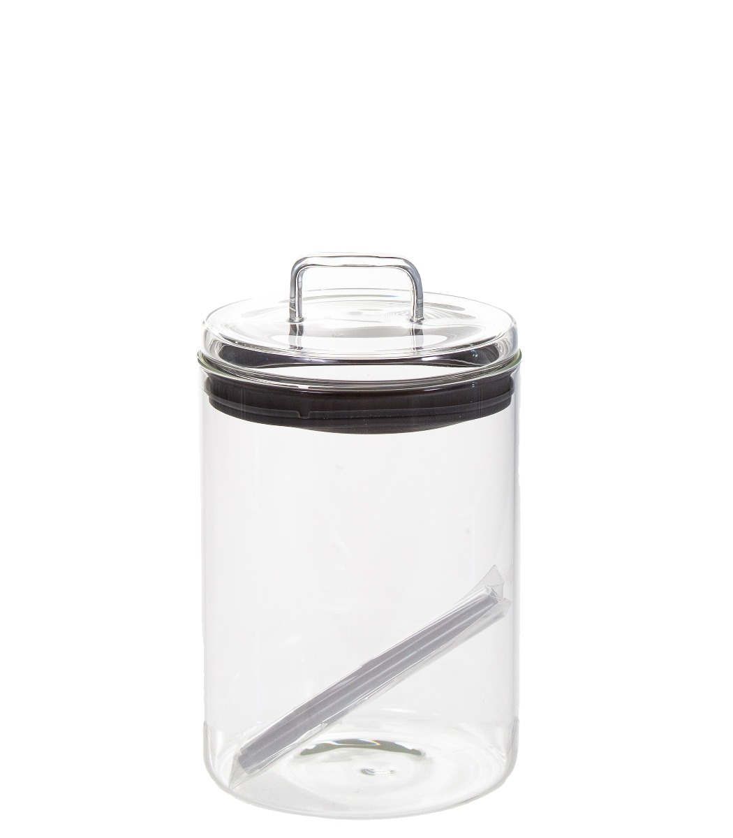 Lasipurkki 1000ml kirkas - Kuva 2