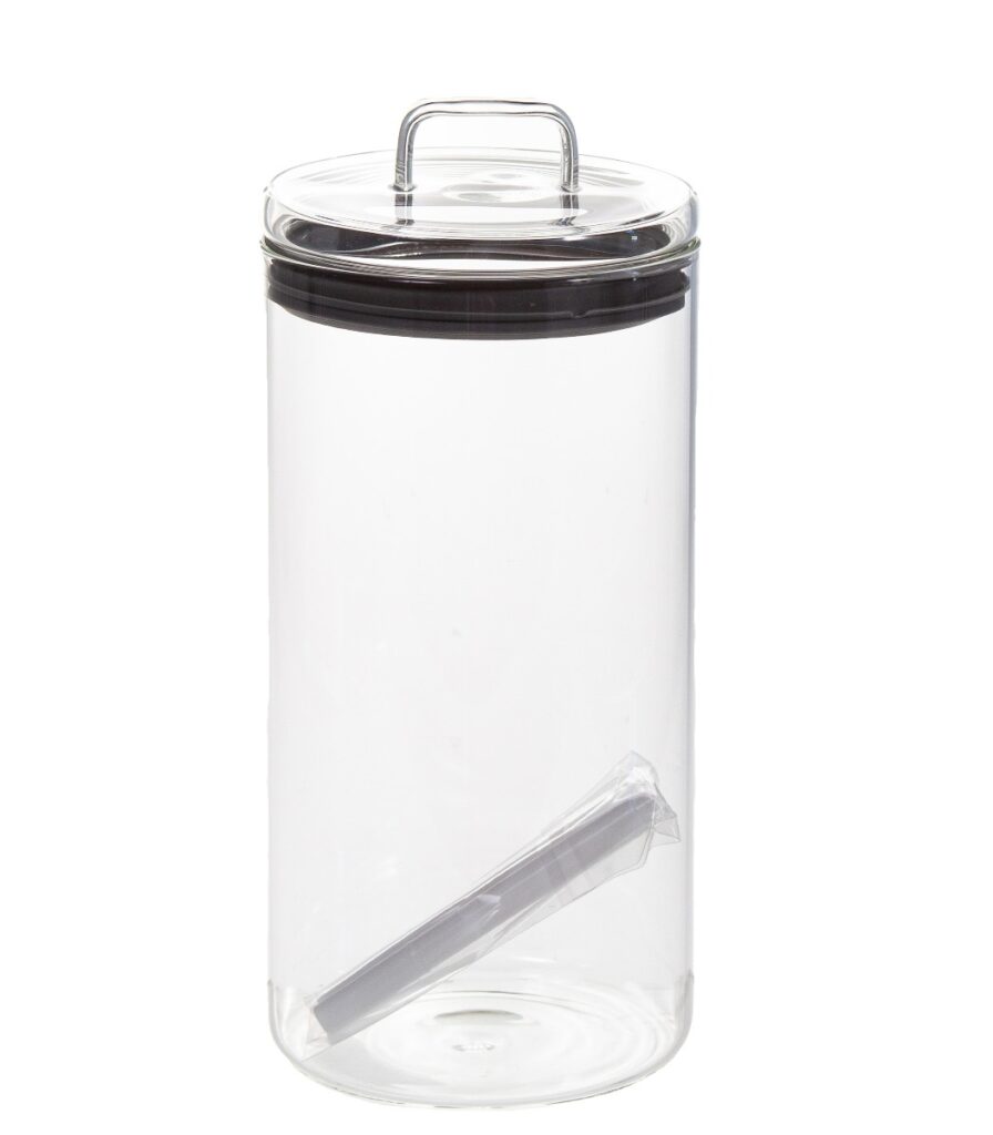 Lasipurkki 1500ml kirkas