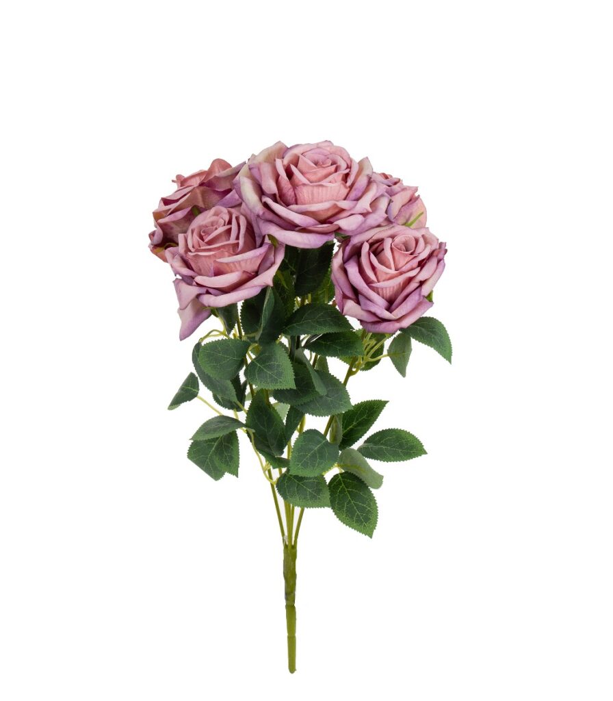 Ruusukimppu violetti 45cm