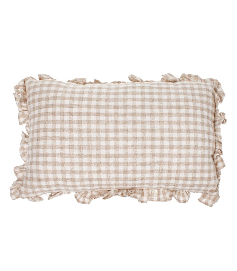 Tyyny beige ruutu 30x50cm