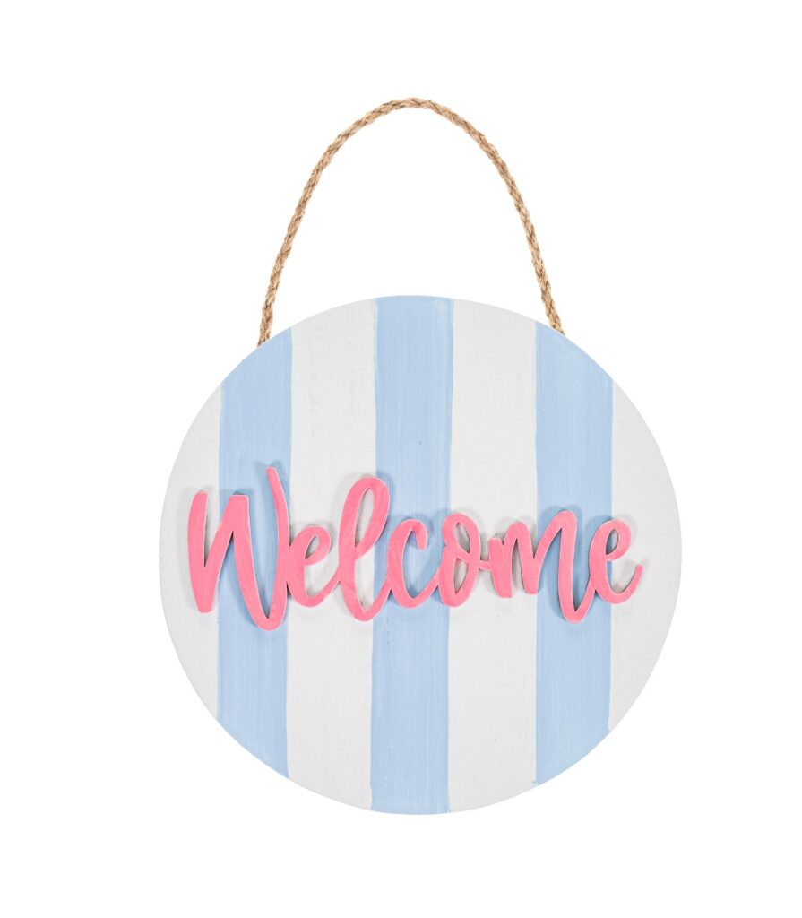 Koriste Welcome 17x17x2,5cm