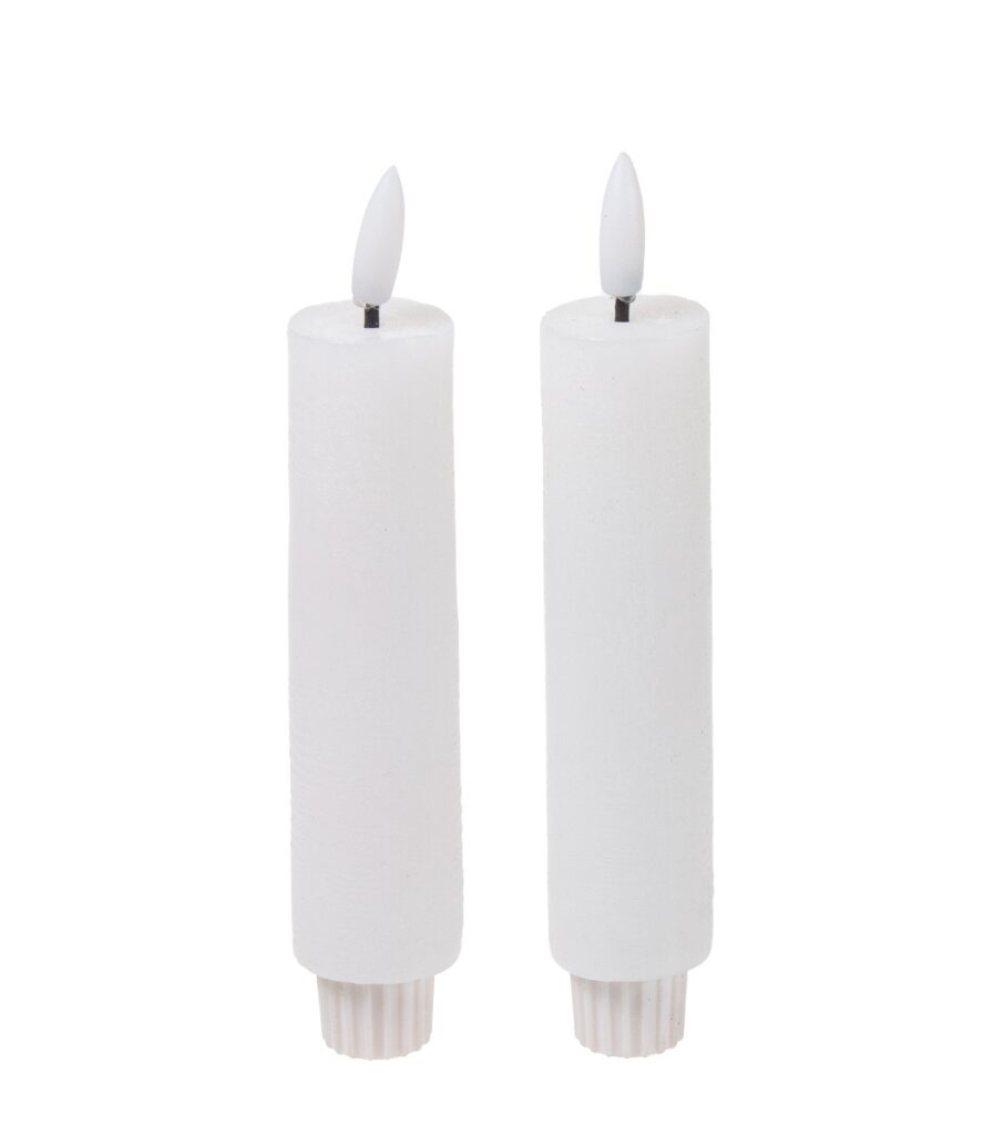 Kruunukynttilä sis.2kpl LED 16,5cm
