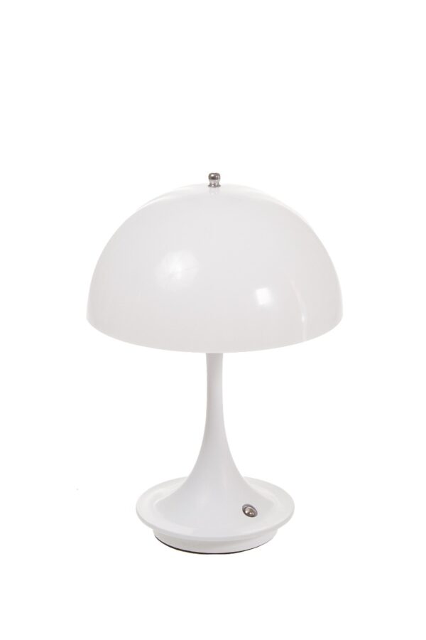 Pöytävalaisin 23,5cm valkoinen LED - Kuva 2