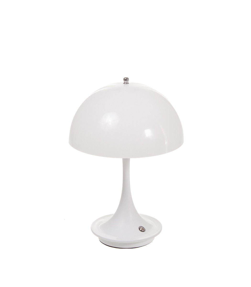 Pöytävalaisin 23,5cm valkoinen LED - Kuva 2