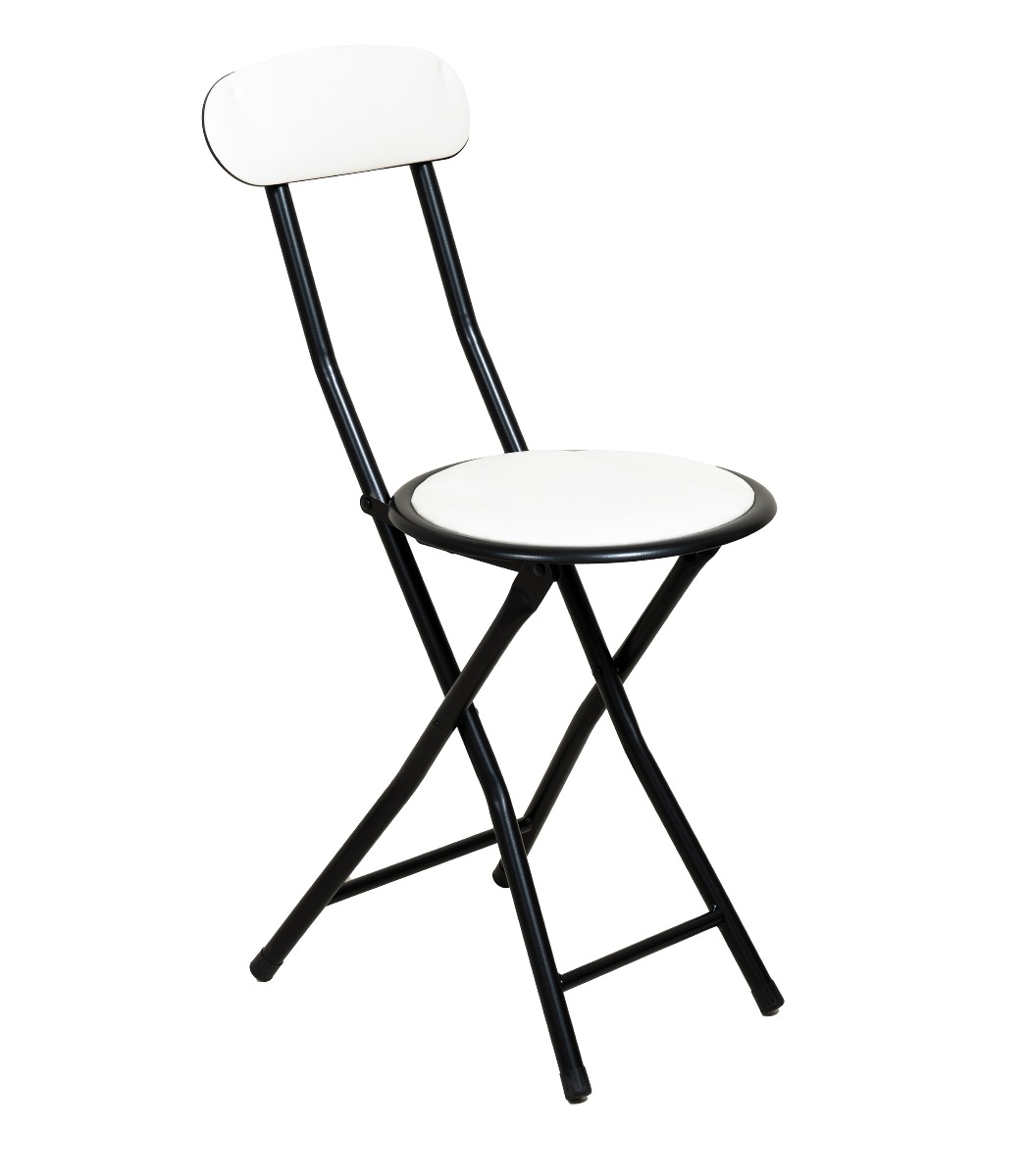 Taittotuoli valkoinen 30x30x74cm - Kuva 2
