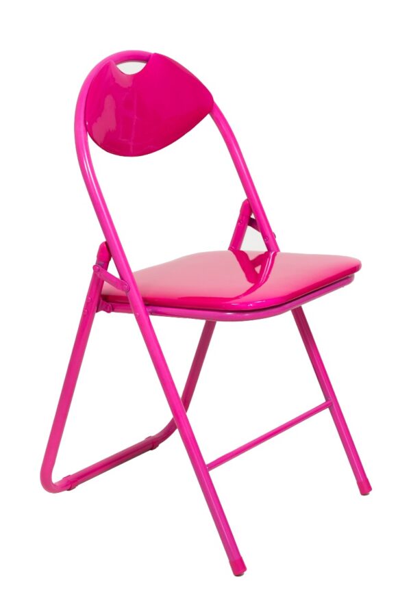 Taittotuoli pinkki - Kuva 2