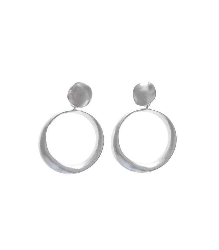 Korvakorut hopea SUN DROP