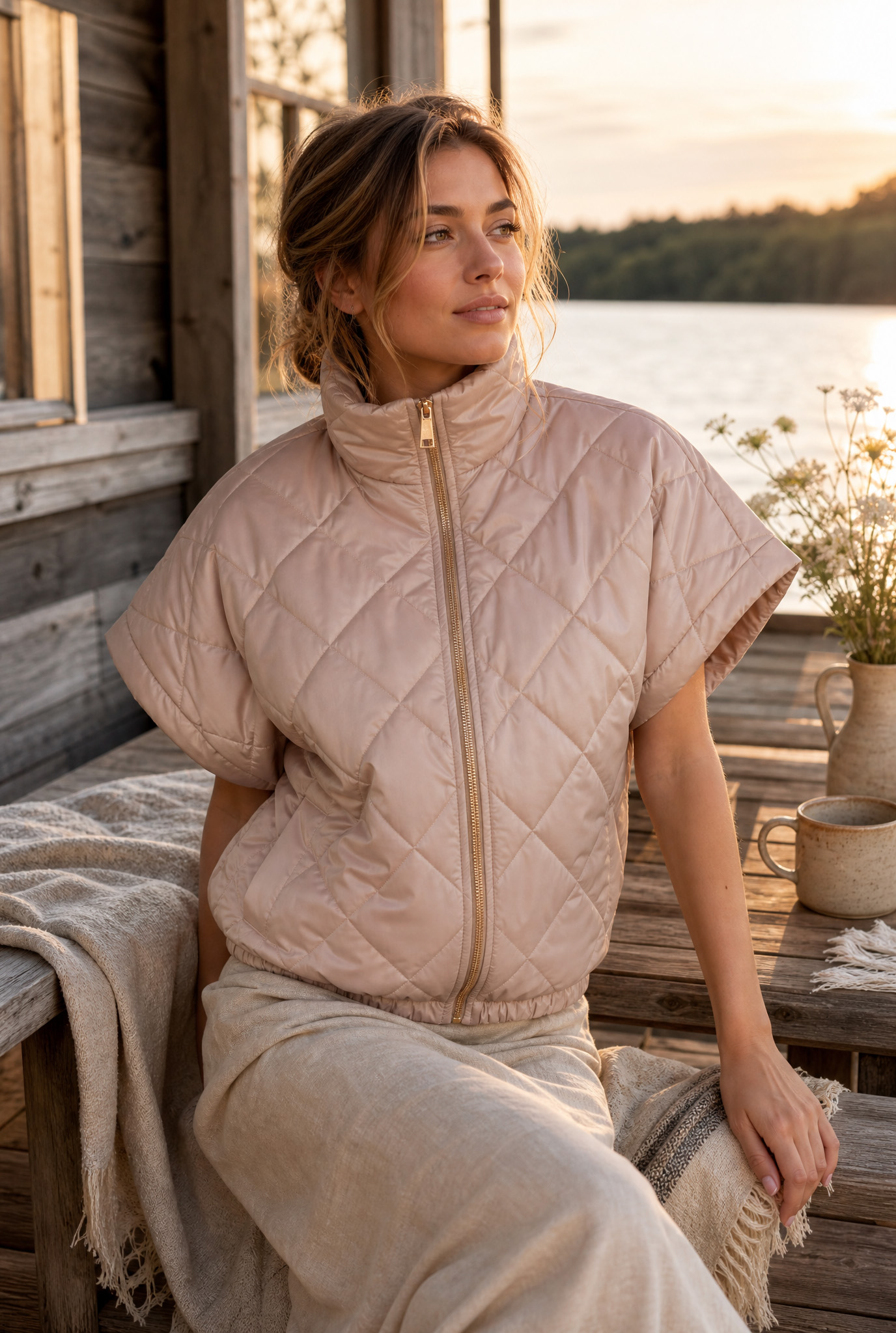 Toppaliivi beige GINA - Kuva 1
