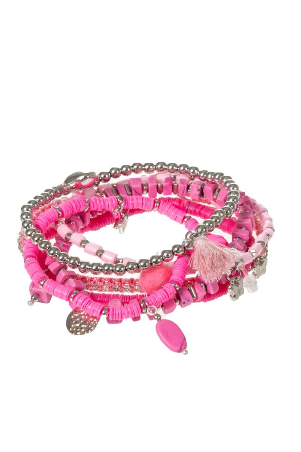 Rannekorusetti pinkki PEARL GLOW - Kuva 2